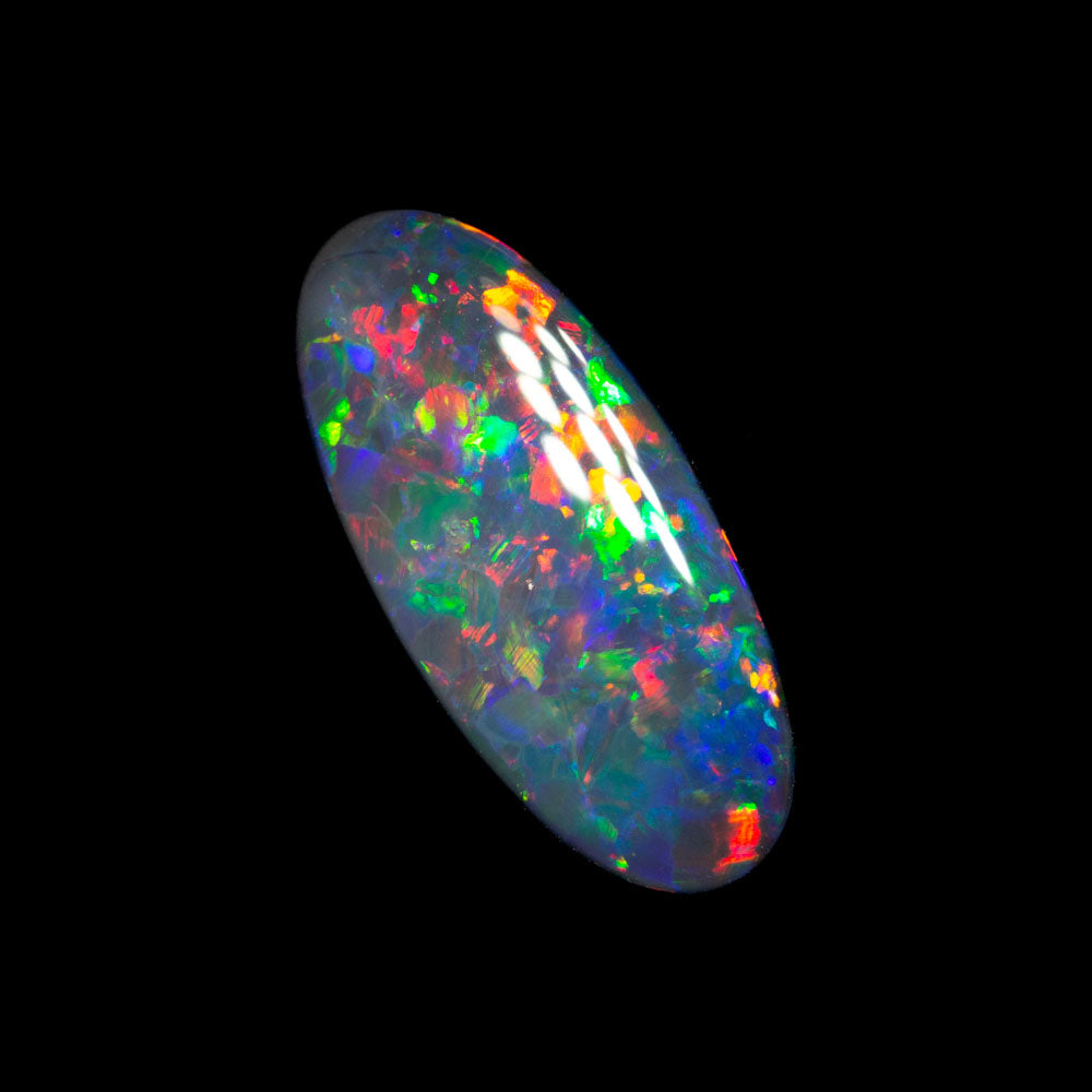 0.70 ct black opal 11.2x5x1.9mm
