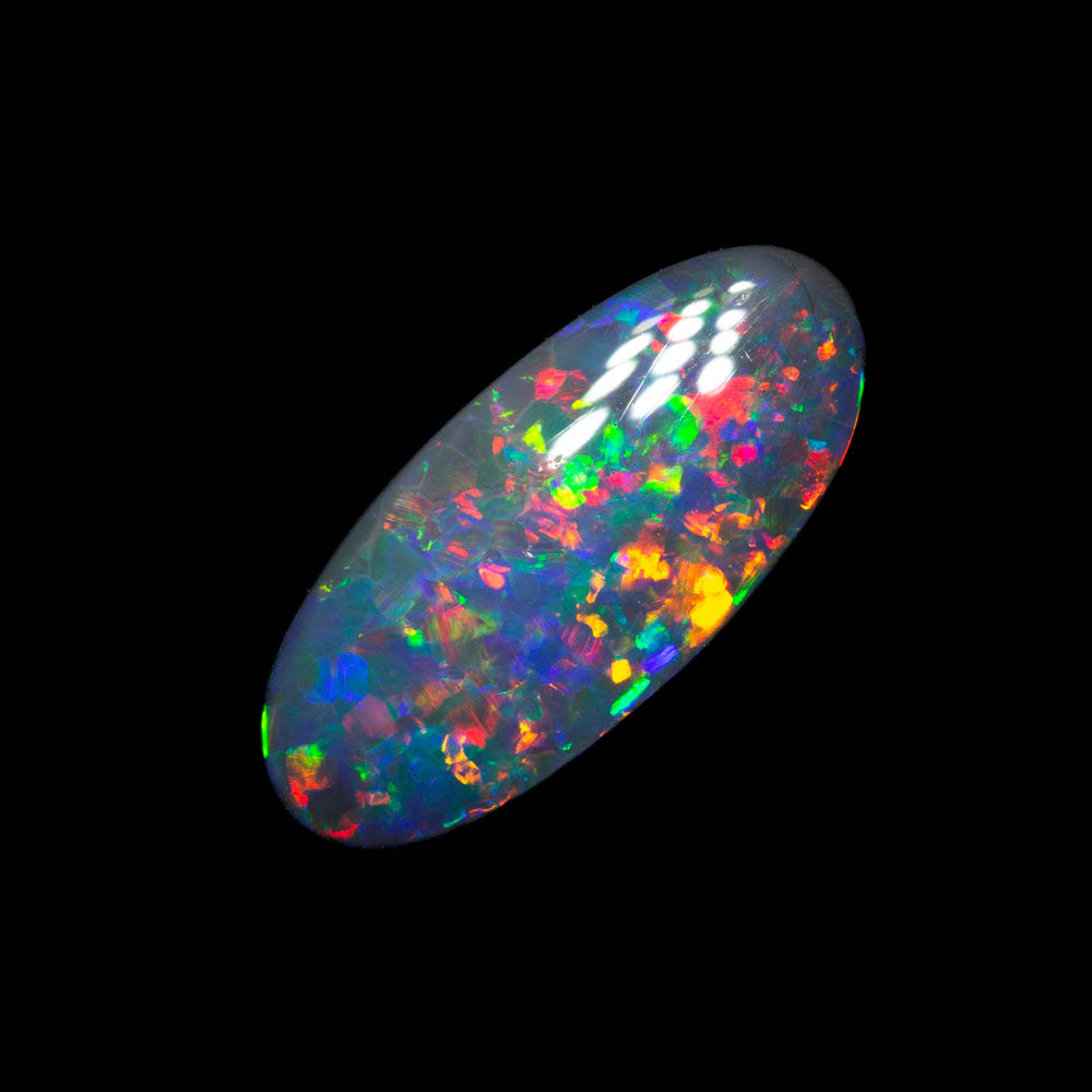 0.70 ct black opal 11.2x5x1.9mm