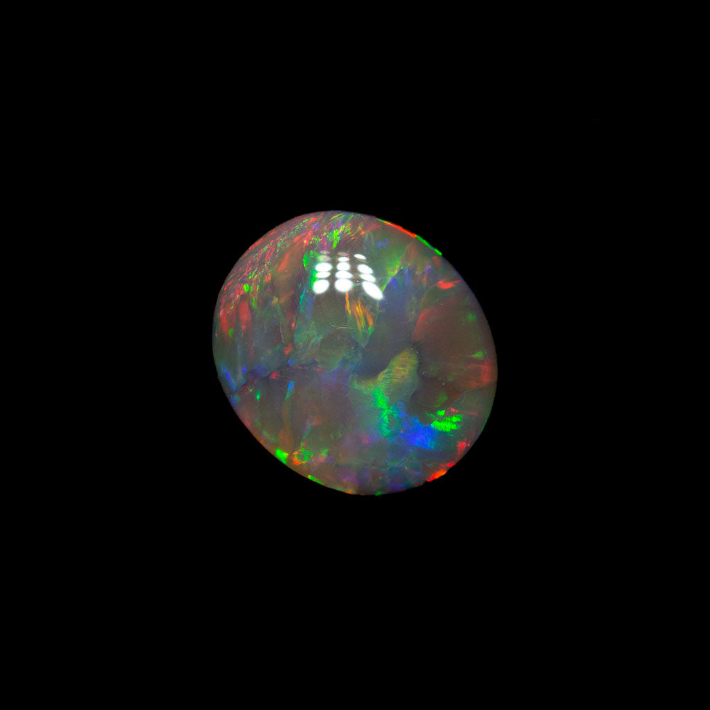 0.71 ct dark opal 6.9x6x2.4mm
