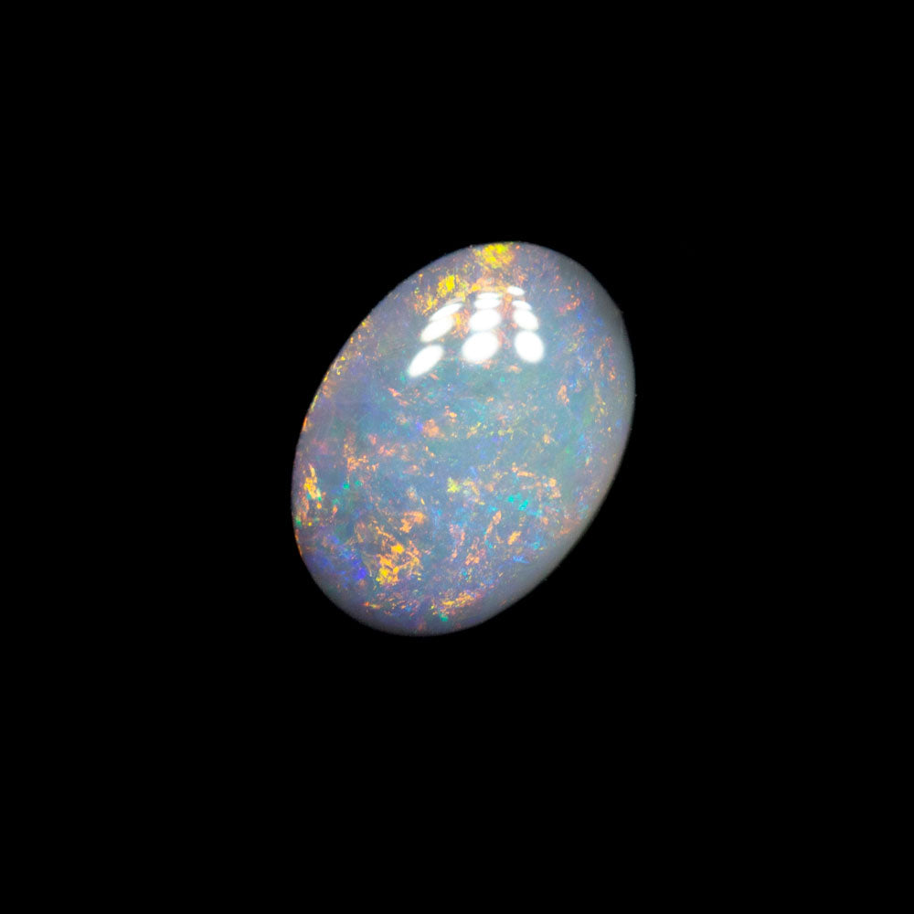 0.71 ct dark opal 7.2x5.2x2.7mm