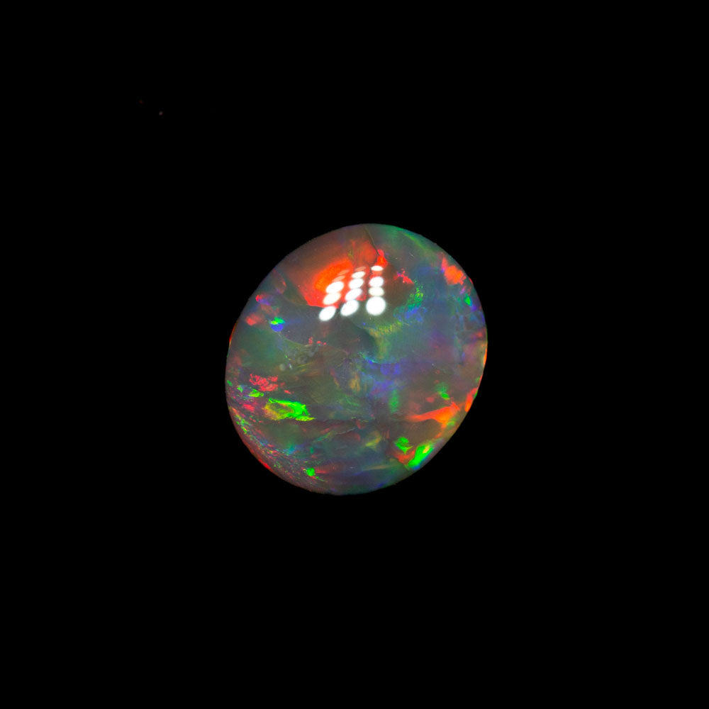 0.71 ct dark opal 6.9x6x2.4mm