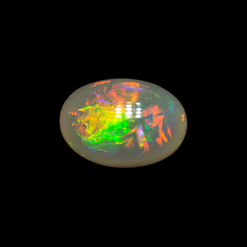 0.72 ct dark opal 7.1x5x3.1mm