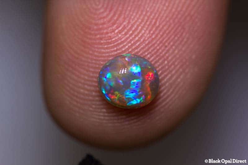 0.72 ct gem crystal opal 6x5.5x3mm