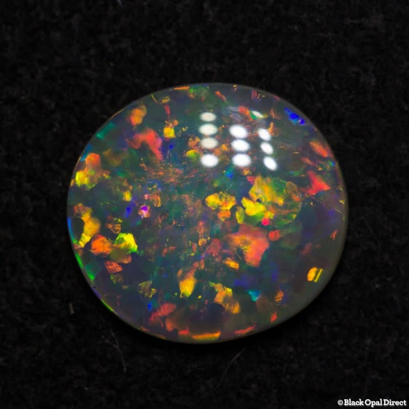 0.74 ct gem crystal opal 7.5x7x2mm