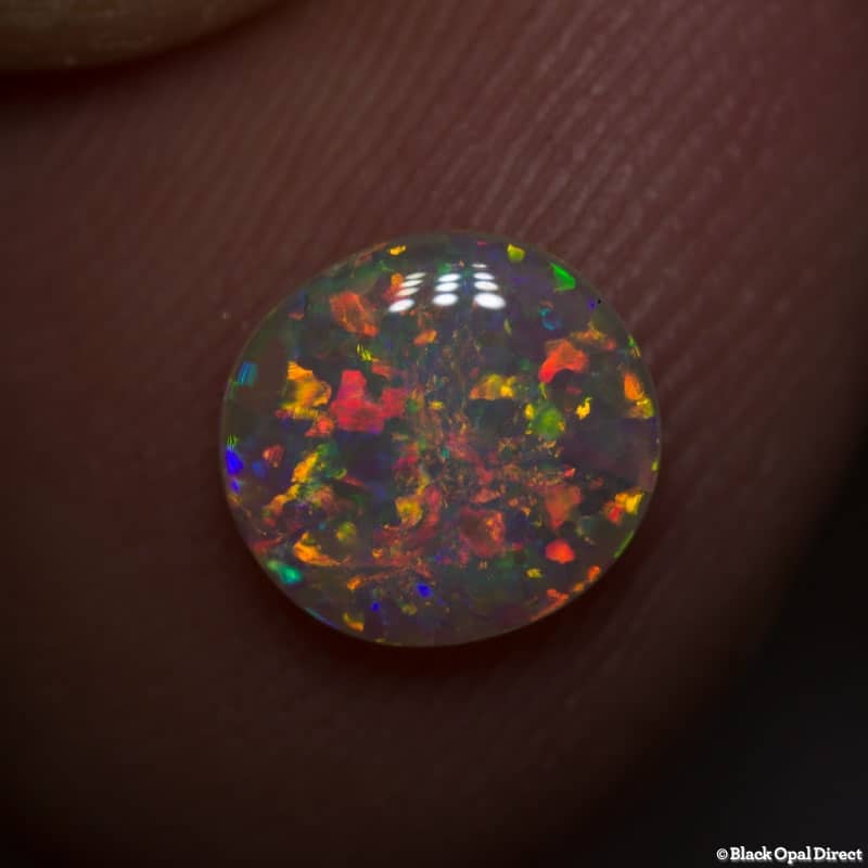 0.74 ct gem crystal opal 7.5x7x2mm