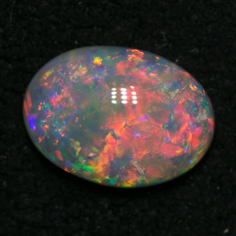 0.75 ct gem crystal opal 8x5x2.5mm