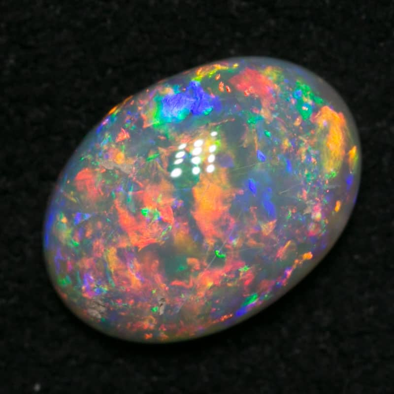 0.75 ct gem crystal opal 8x5x2.5mm