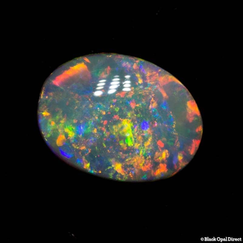 0.75 ct crystal opal 7.5x5.5x3.5mm