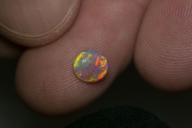 0.76 ct crystal opal 7x6x3mm