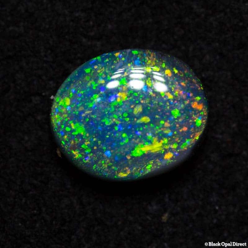 0.77ct black opal pinfire
