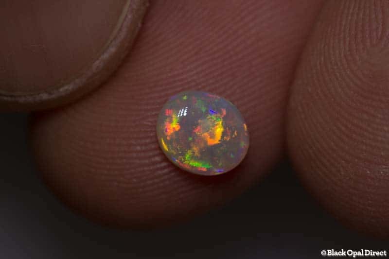 0.77 ct gem crystal opal 7x6x3mm