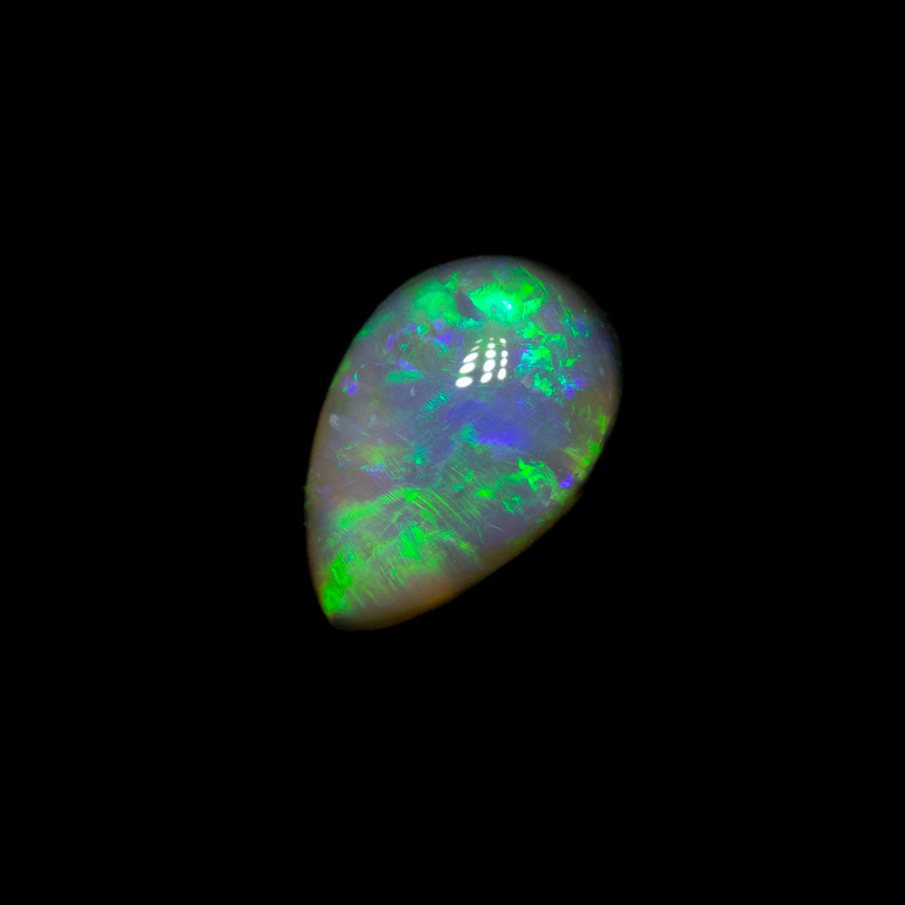 0.80 ct dark opal 7.3x4.8x3.5mm