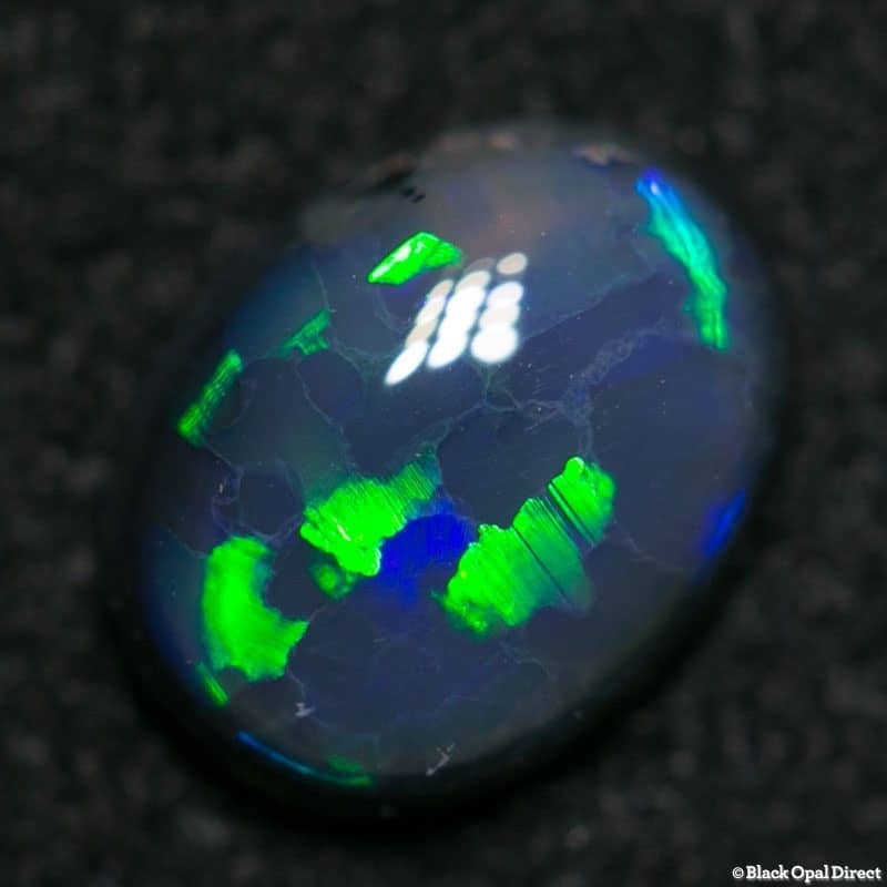 0.80ct black opal