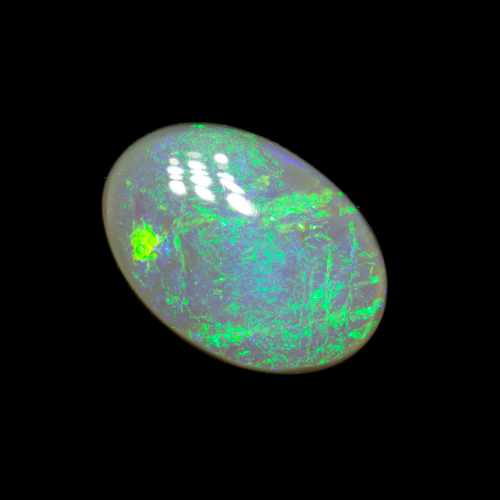 0.81 ct dark opal 8.5x6x2.4mm