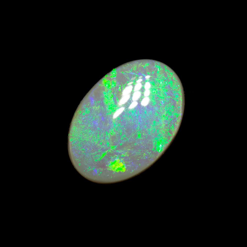 0.81 ct dark opal 8.5x6x2.4mm