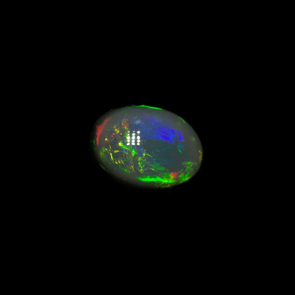 0.82 ct black opal 6.9x5.1x3.8mm