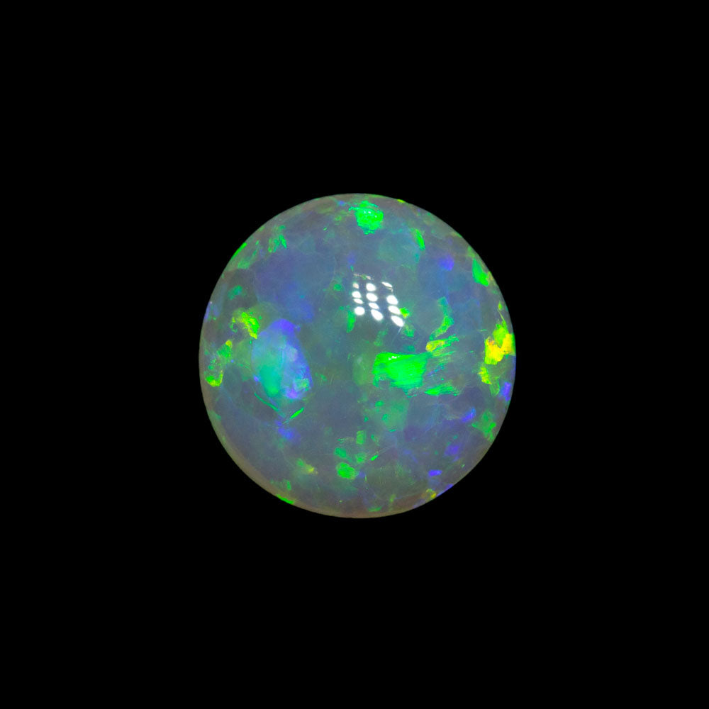 0.81 ct crystal opal 7.5x7.3x2.5mm