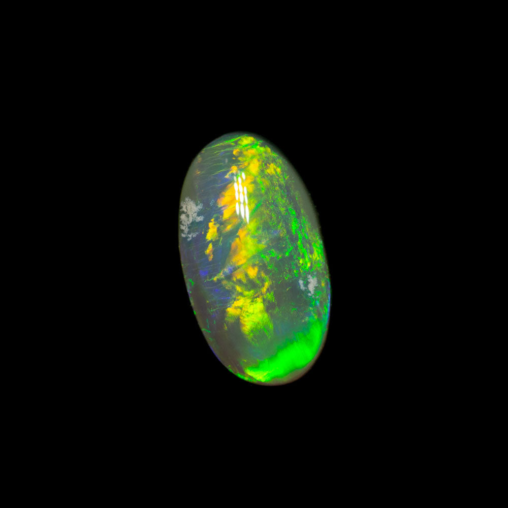 0.83 ct dark opal 9x5.2x2.6mm