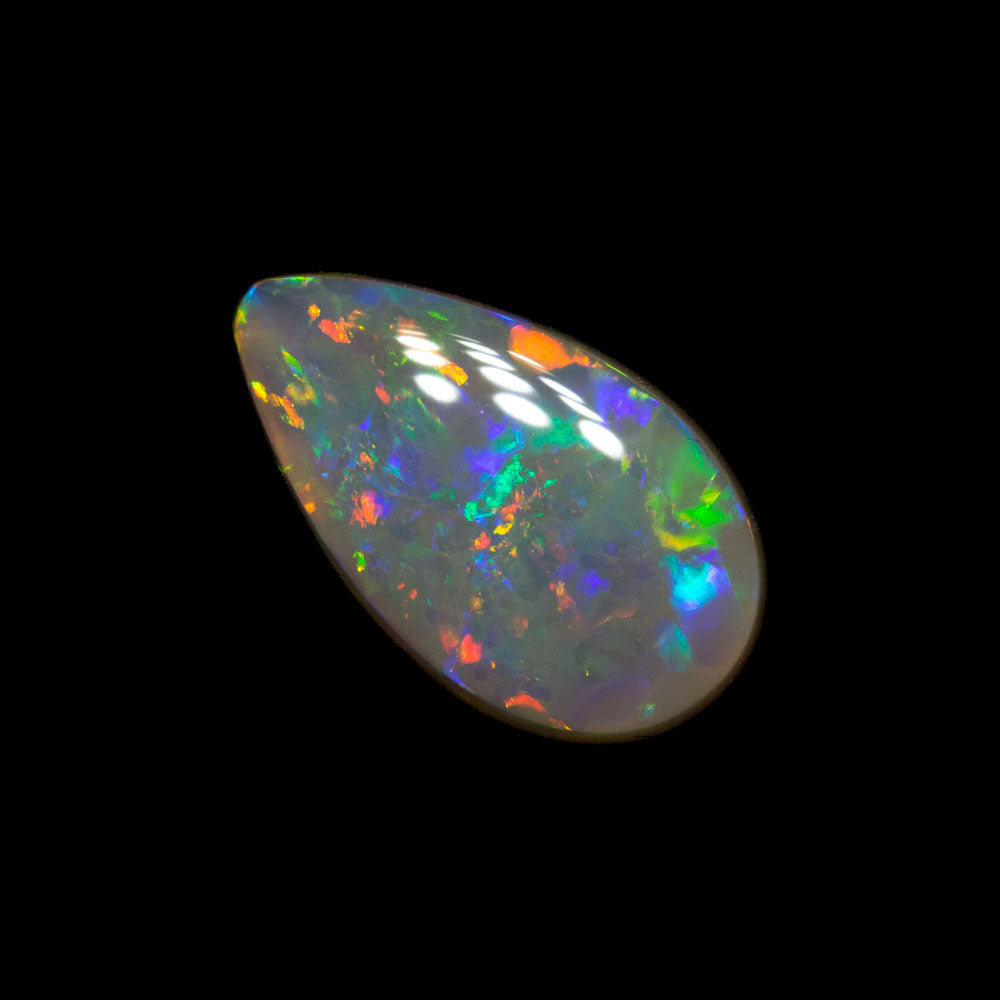 0.84 ct dark opal 9.4x5.5x2.5mm