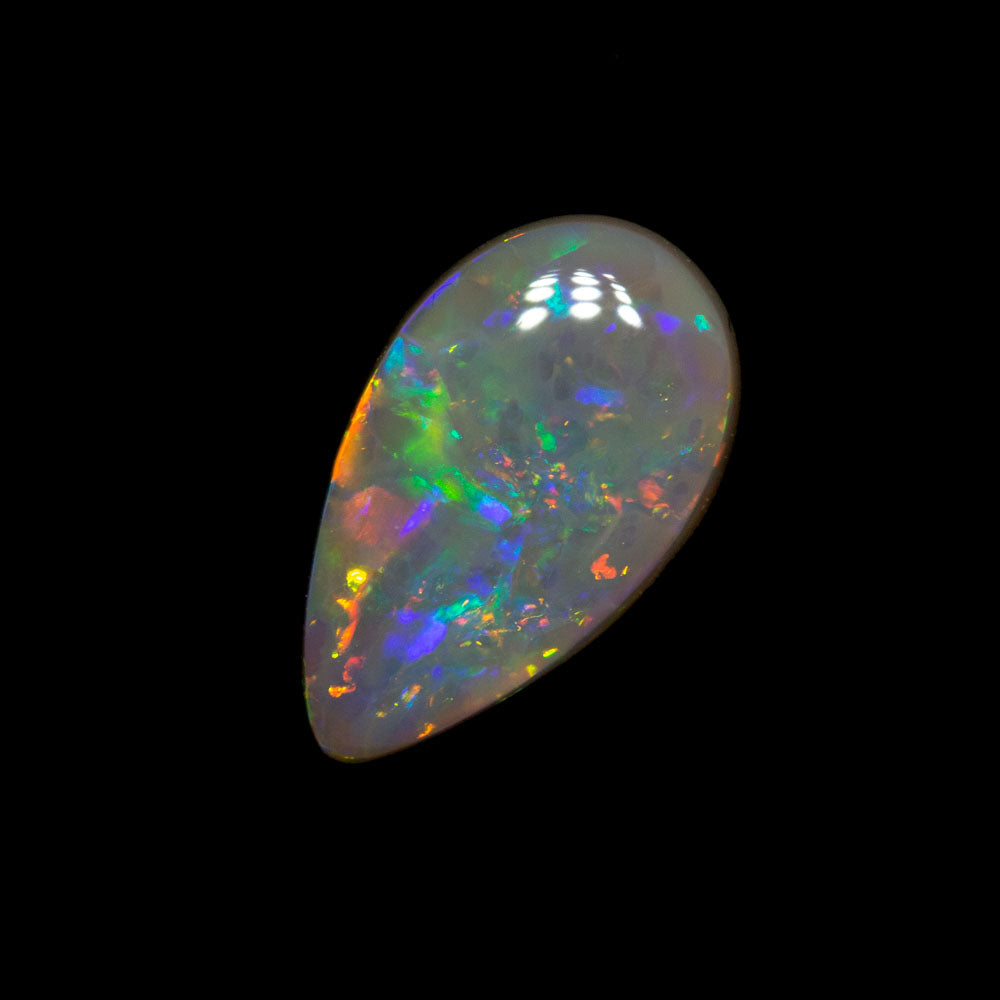 0.84 ct dark opal 9.4x5.5x2.5mm