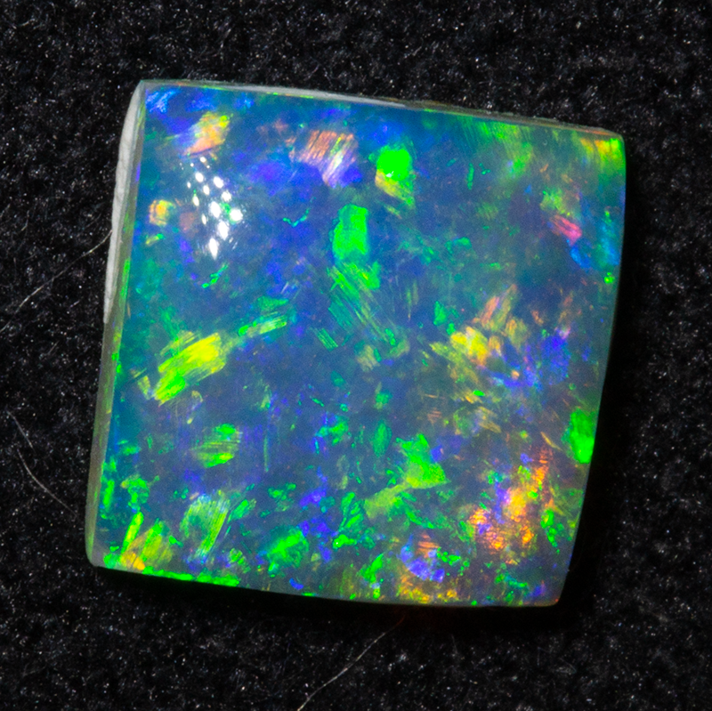 0.88 ct crystal opal 6.8x6.6x2.5mm