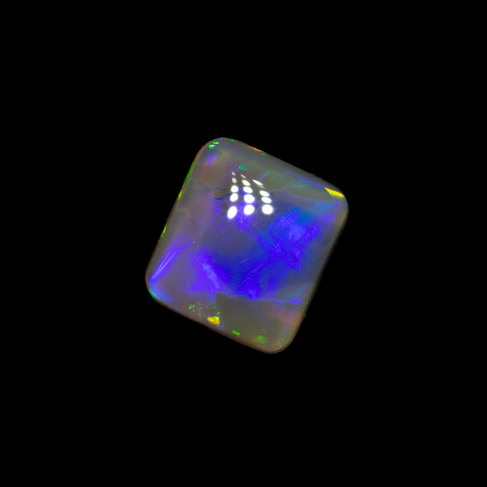 0.89 ct dark crystal opal 6.7x6.1x2.7mm