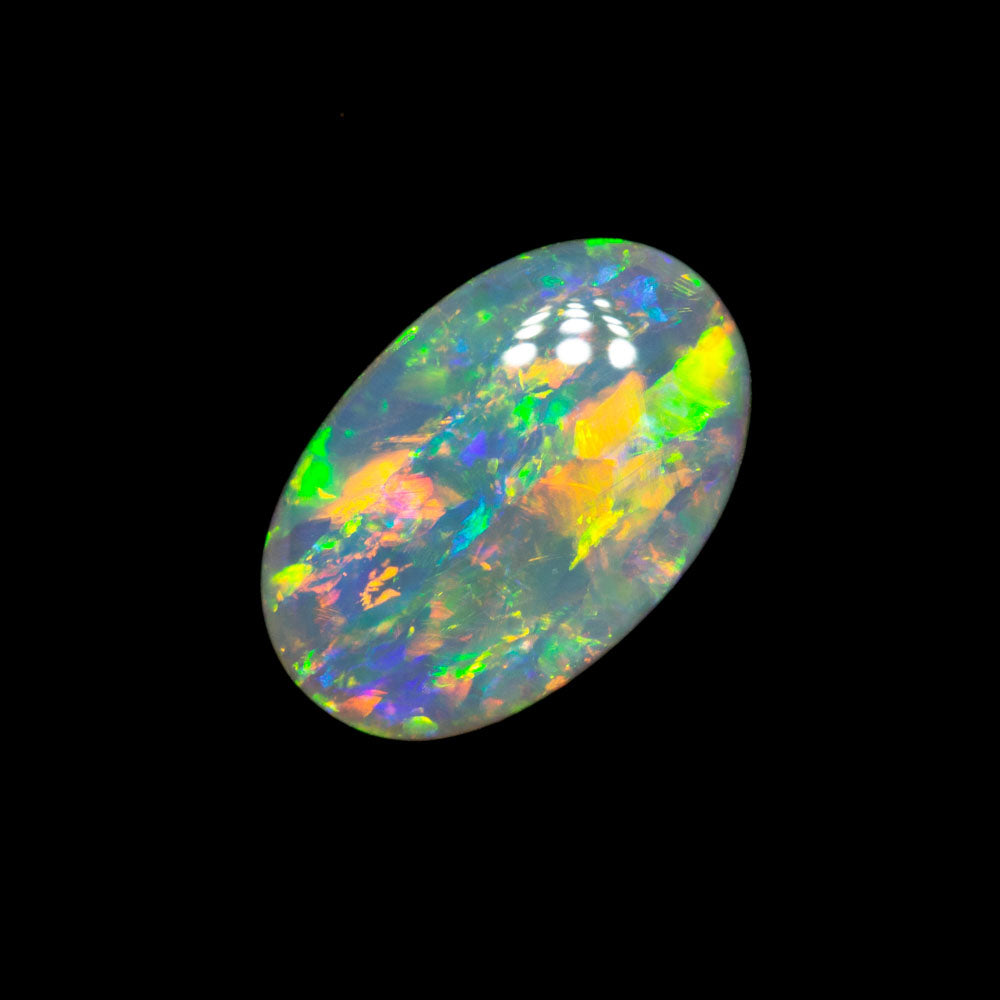 Australian 1.03 ct crystal opal 10.7x6.8x1.9mm | Black Opal Direct