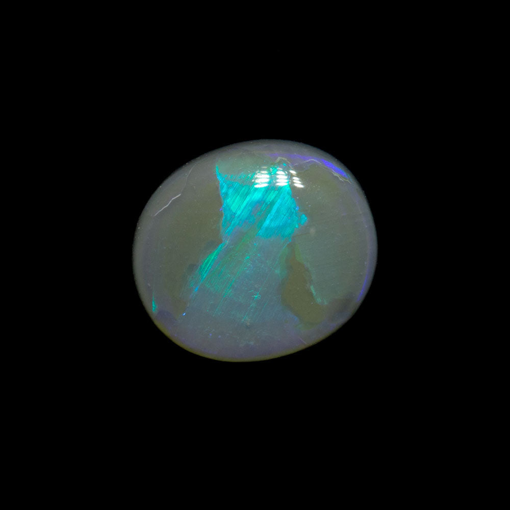 0.92 ct dark opal 7.2x6.2x3mm