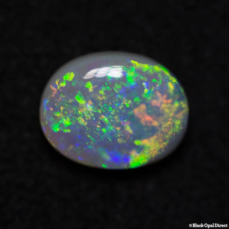 0.93 ct semi black opal