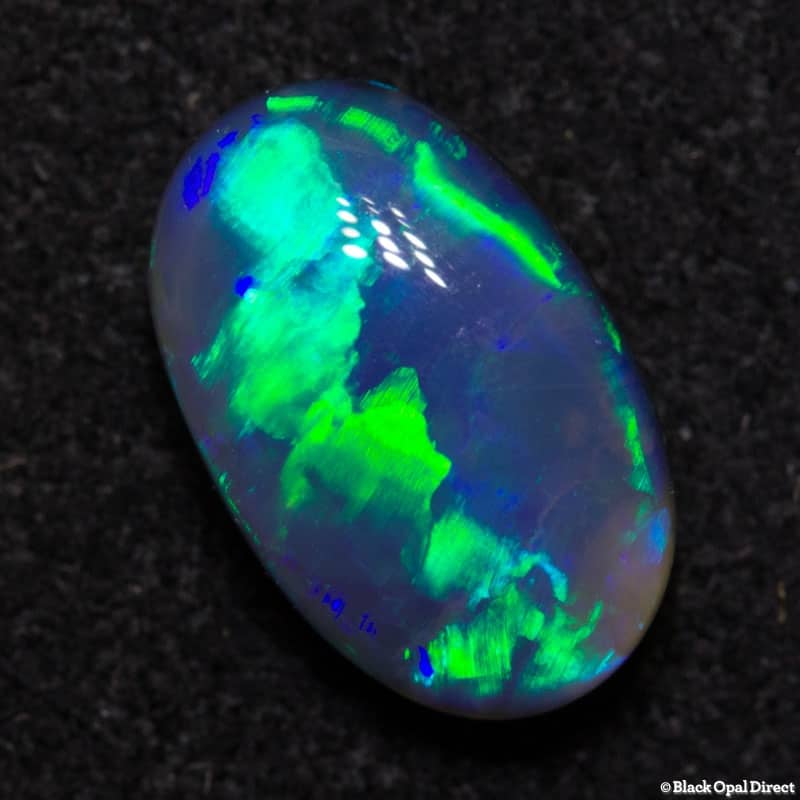 0.93ct black opal