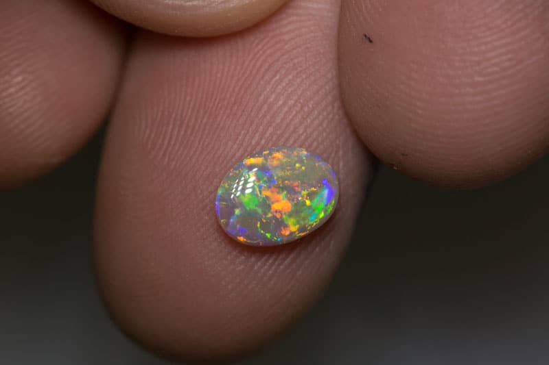 0.93 ct crystal opal 8.5x6.5x3mm