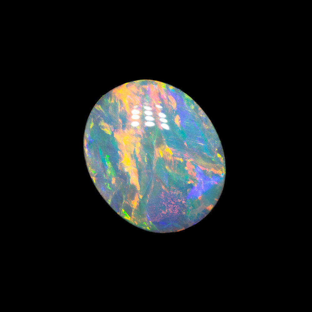 0.97 ct crystal opal 9.4x7.9x1.9mm