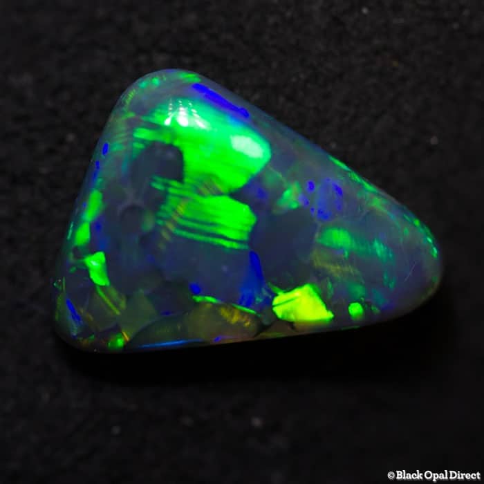 0.98ct black opal triangle3