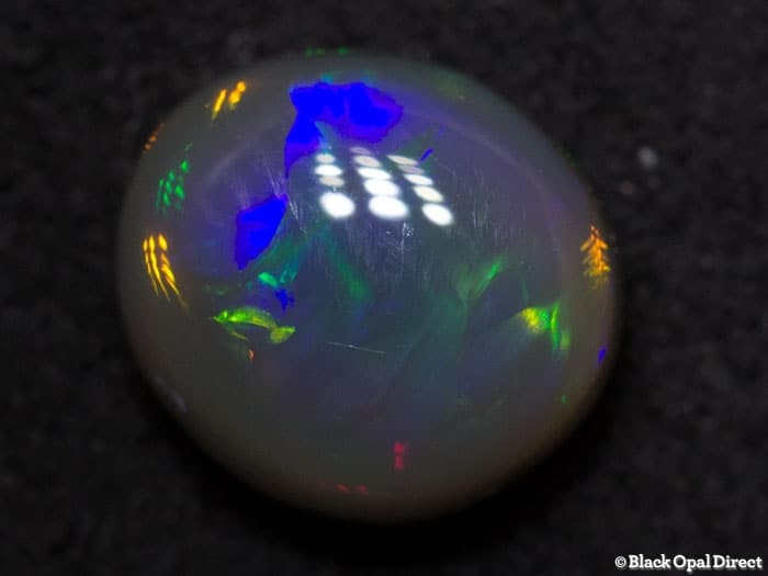 0.98ct semi black opal