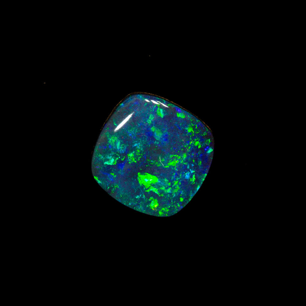 0.99 ct boulder opal 6.2x6.1x3mm