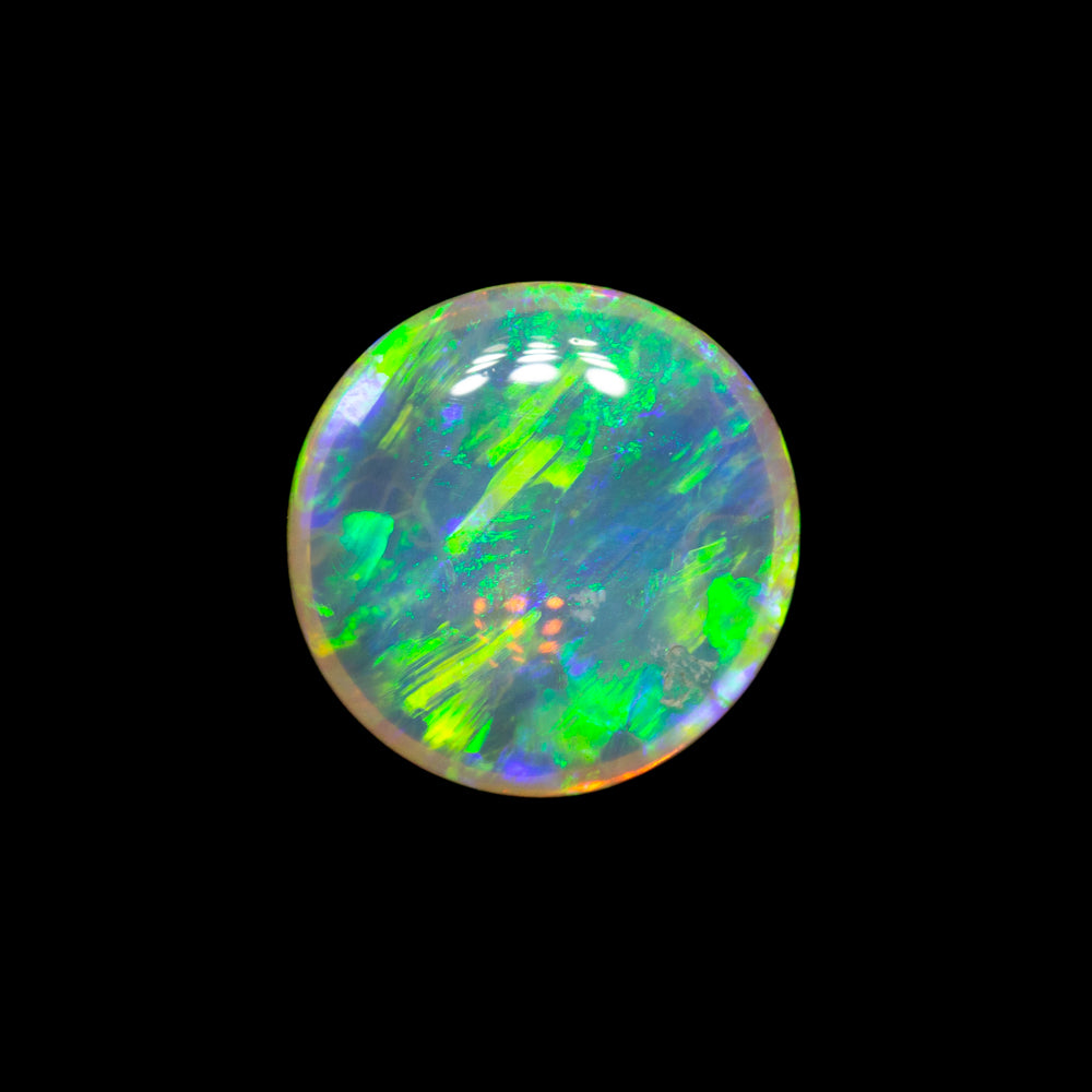 1.07 ct double-sided crystal opal 7.9x7.9x2.7mm