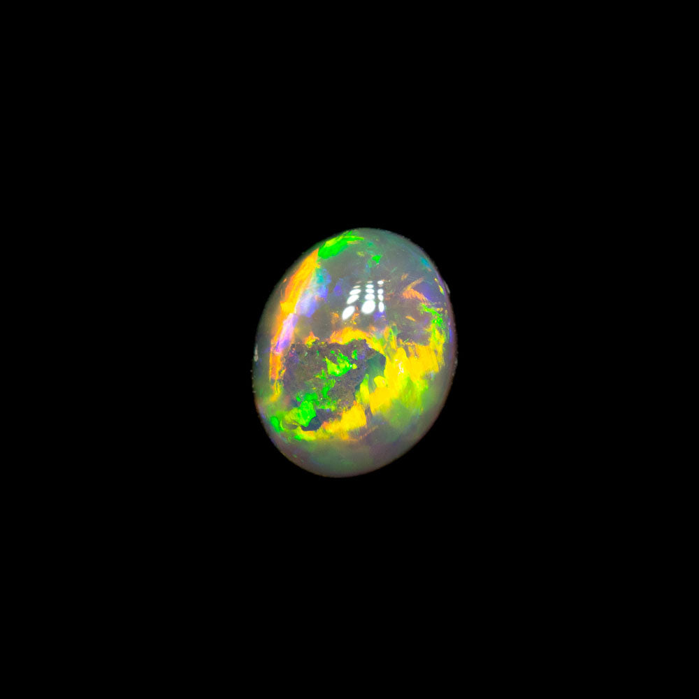 Australian 0.49 ct crystal opal 5.9x4.8x2.6mm | Black Opal Direct