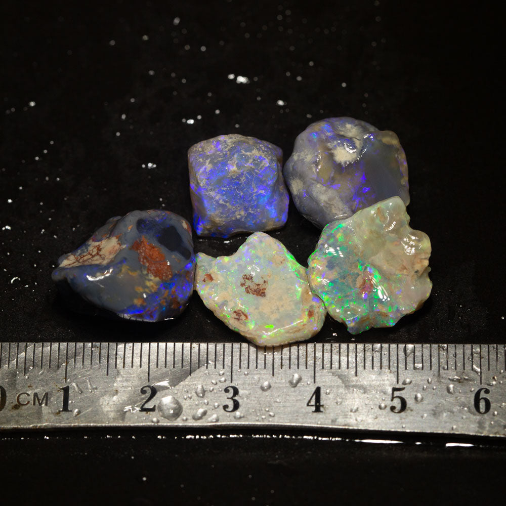 46 ct rough opal parcel 5pc