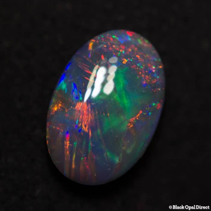 1.00ct gem black opal1