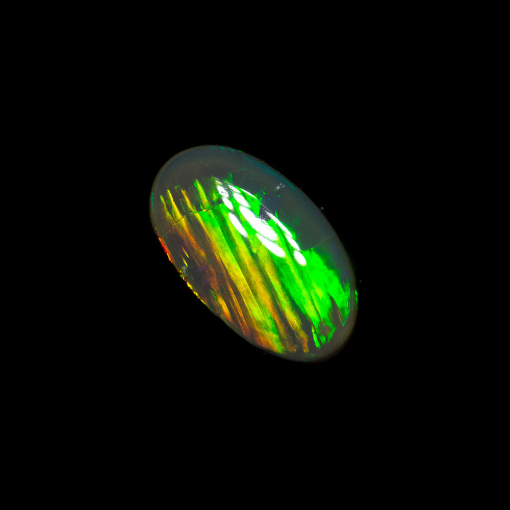 1.01 ct gem black opal 8.4x5.2x3.4mm
