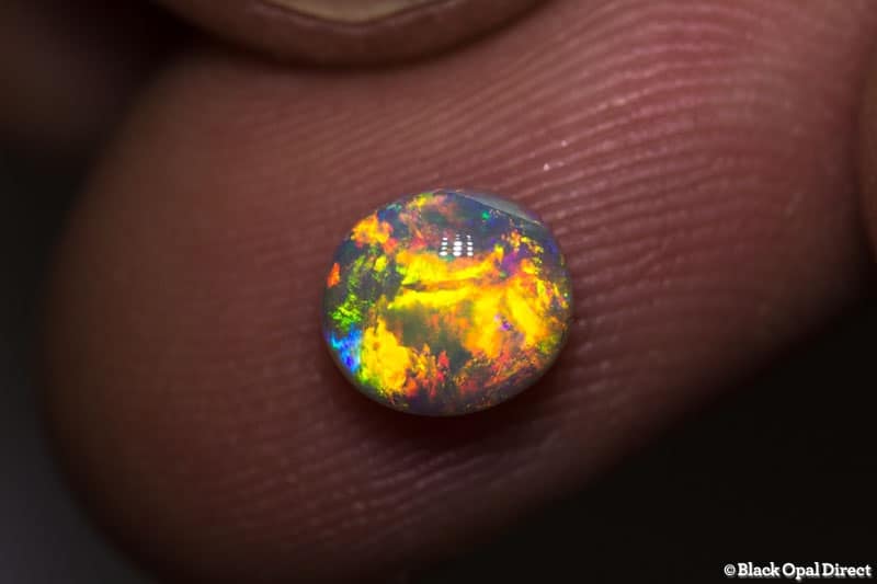 1.05 ct gem crystal opal 7x6x4mm