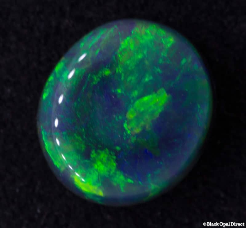 1.06 ct black opal 7.5x7x3mm