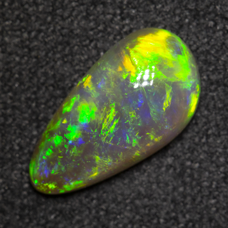 1.07 ct dark crystal opal 10.9x5.7x3mm