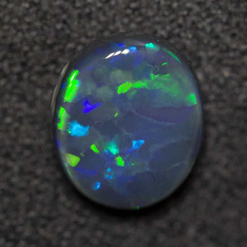 1.09 ct black opal 8.2x7x2.9mm