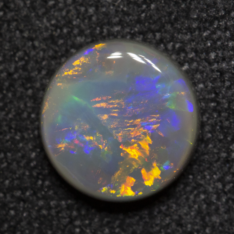1.10 ct dark opal 7.3x7.3x2.7mm