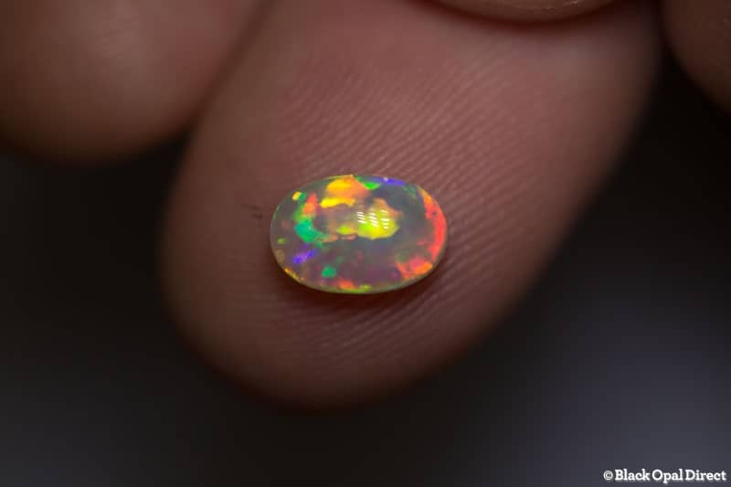 1.10 ct gem crystal opal 8x5.5x3.5mm