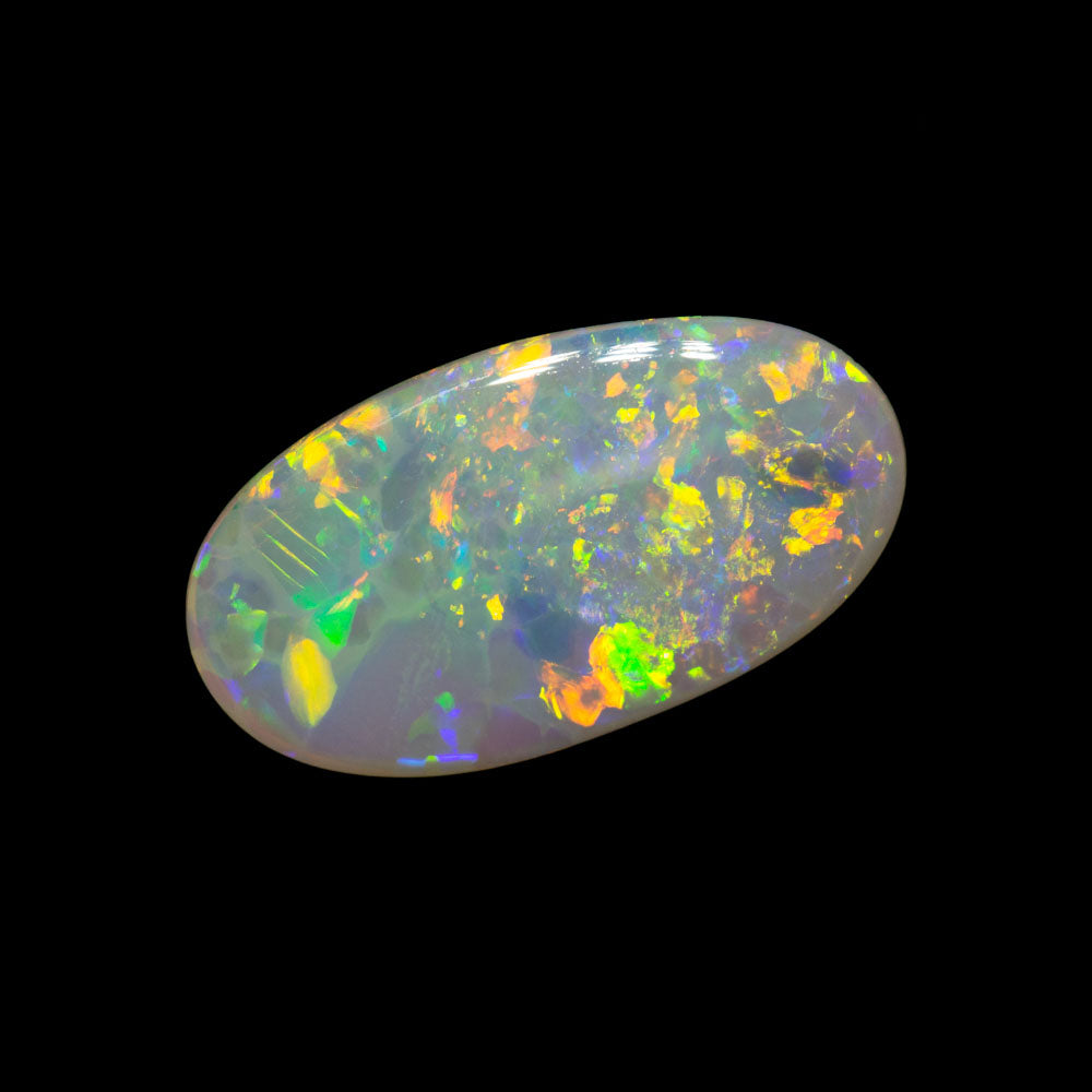 1.12 ct dark opal 13.2x7.3x1.8mm