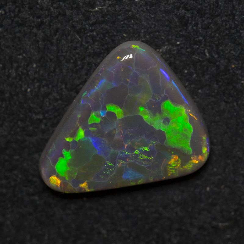1.13 ct black opal 9.4x8.2x2.5mm