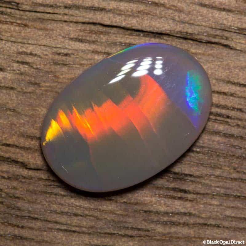 1.15 ct semi black opal 10.5x7x2.5mm David Childs