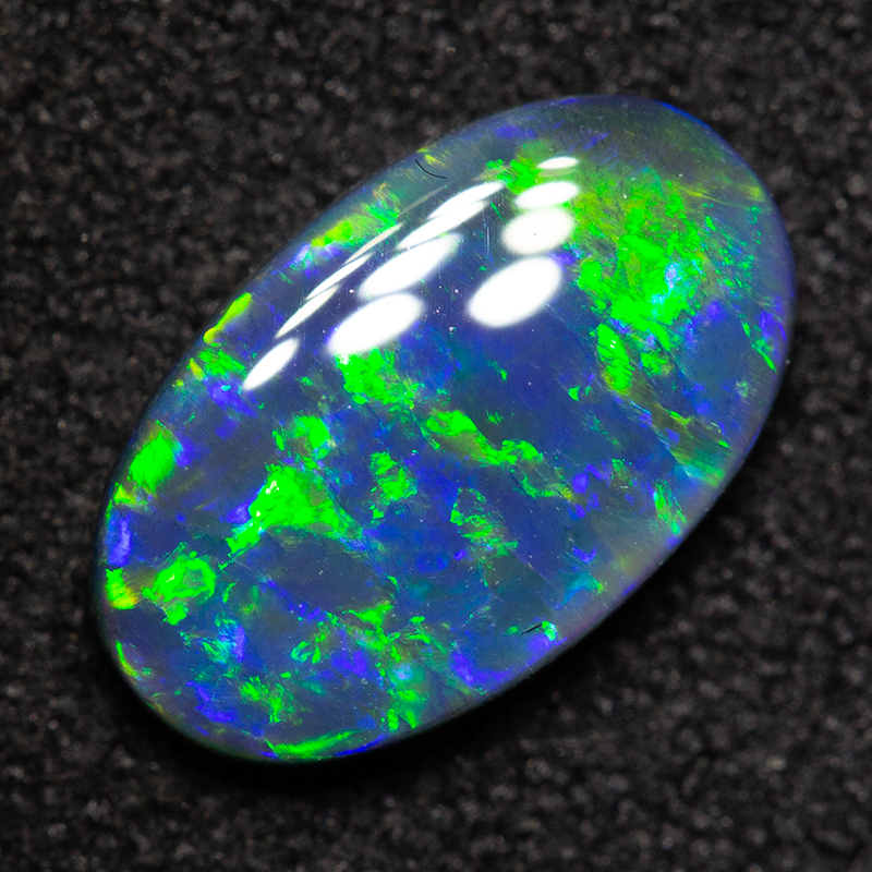 1.16 ct gem black opal 10x6x2.5mm